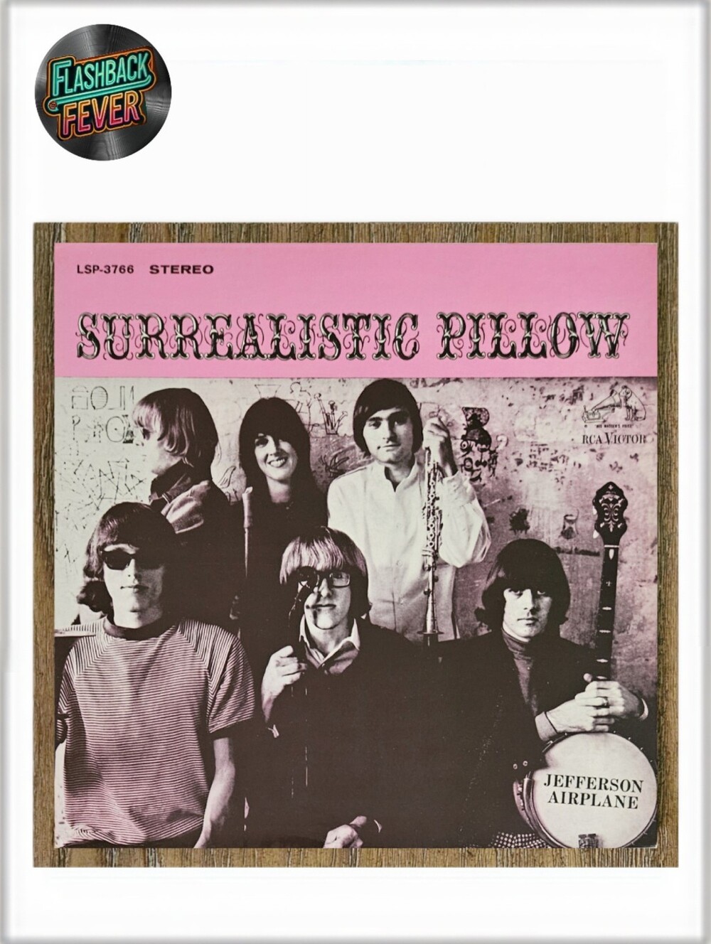 JEFFERSON AIRPLANE•Surrealistic Pillow•Feb 1967 US (#LSP-3766)Indianapolis Press
